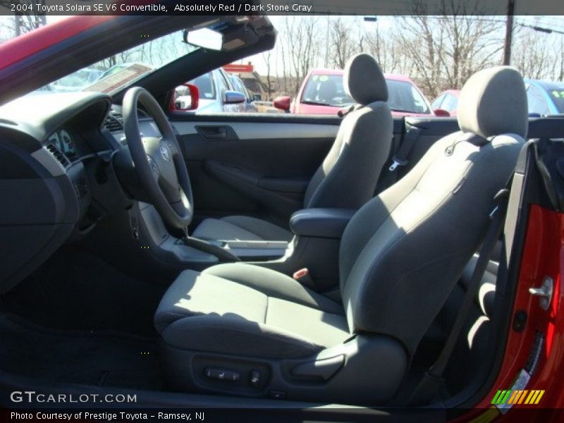 Absolutely Red / Dark Stone Gray 2004 Toyota Solara SE V6 Convertible