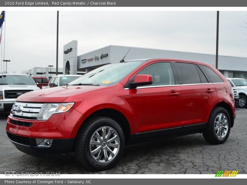 Front 3/4 View of 2010 Edge Limited