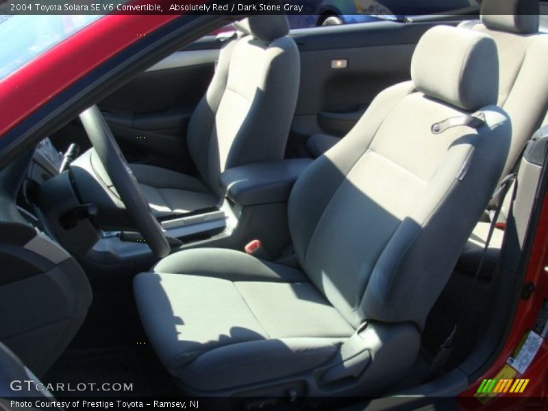 Absolutely Red / Dark Stone Gray 2004 Toyota Solara SE V6 Convertible