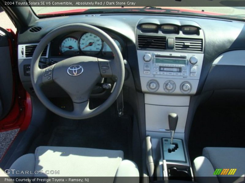 Absolutely Red / Dark Stone Gray 2004 Toyota Solara SE V6 Convertible