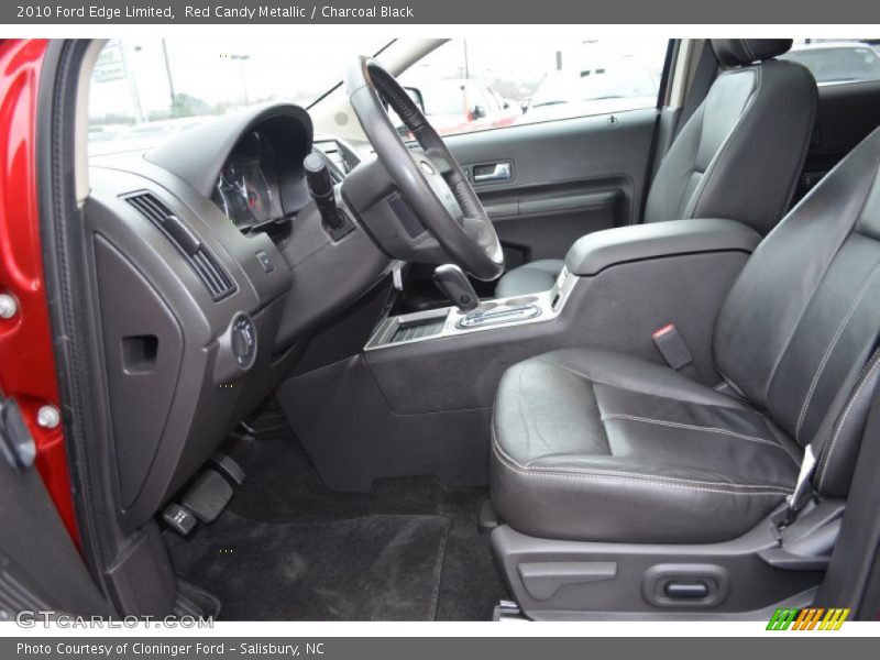  2010 Edge Limited Charcoal Black Interior