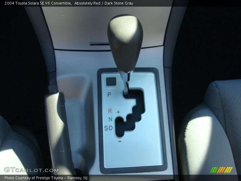 Absolutely Red / Dark Stone Gray 2004 Toyota Solara SE V6 Convertible