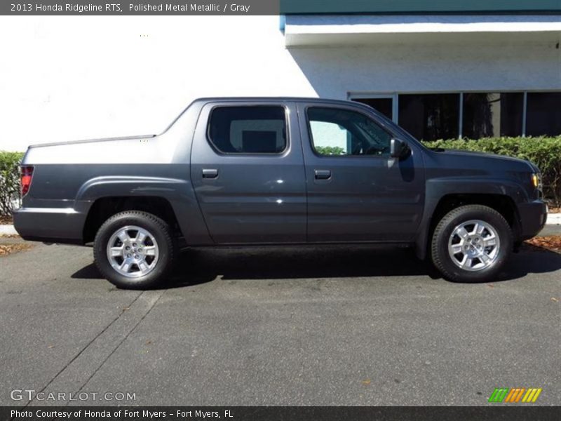 Polished Metal Metallic / Gray 2013 Honda Ridgeline RTS
