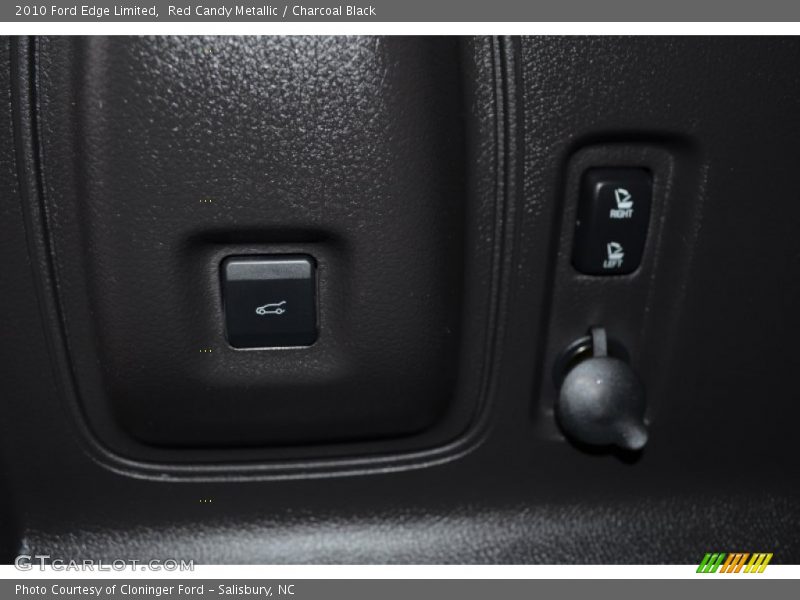 Red Candy Metallic / Charcoal Black 2010 Ford Edge Limited