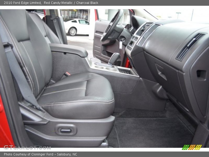 Red Candy Metallic / Charcoal Black 2010 Ford Edge Limited