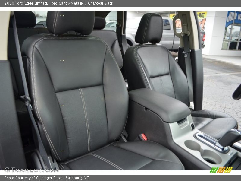 Red Candy Metallic / Charcoal Black 2010 Ford Edge Limited