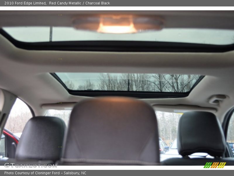 Red Candy Metallic / Charcoal Black 2010 Ford Edge Limited