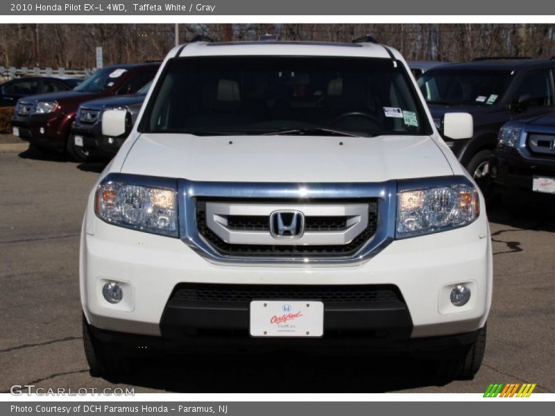 Taffeta White / Gray 2010 Honda Pilot EX-L 4WD