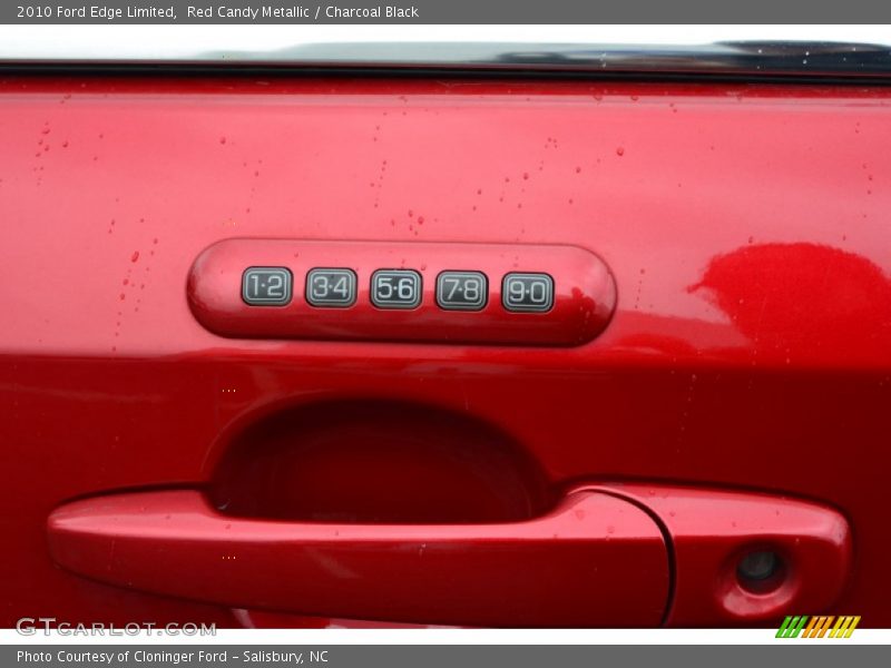 Red Candy Metallic / Charcoal Black 2010 Ford Edge Limited