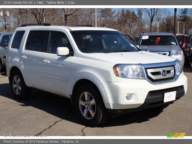 Taffeta White / Gray 2010 Honda Pilot EX-L 4WD