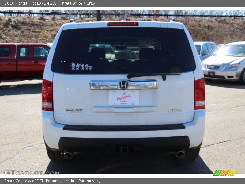 Taffeta White / Gray 2010 Honda Pilot EX-L 4WD