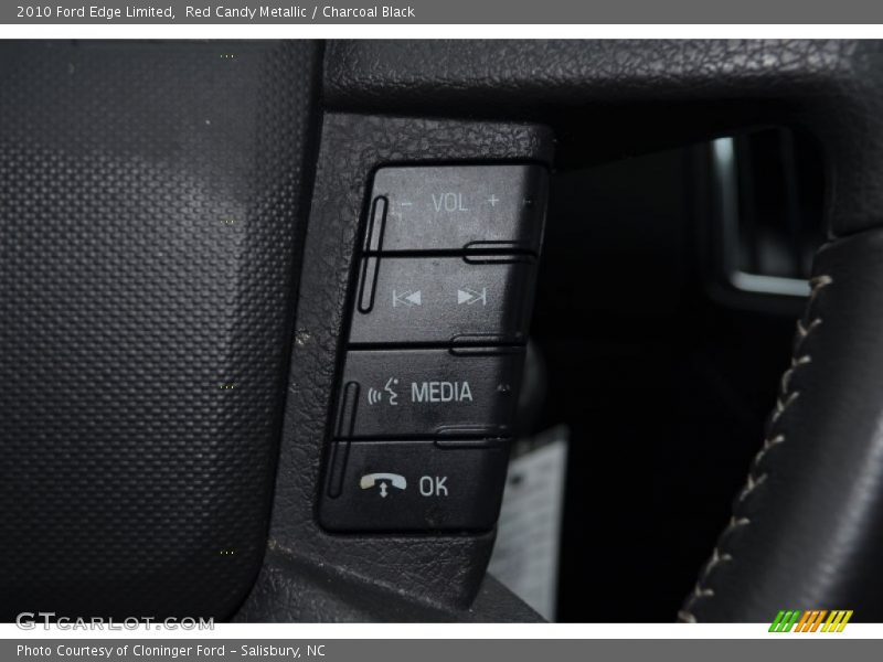 Red Candy Metallic / Charcoal Black 2010 Ford Edge Limited