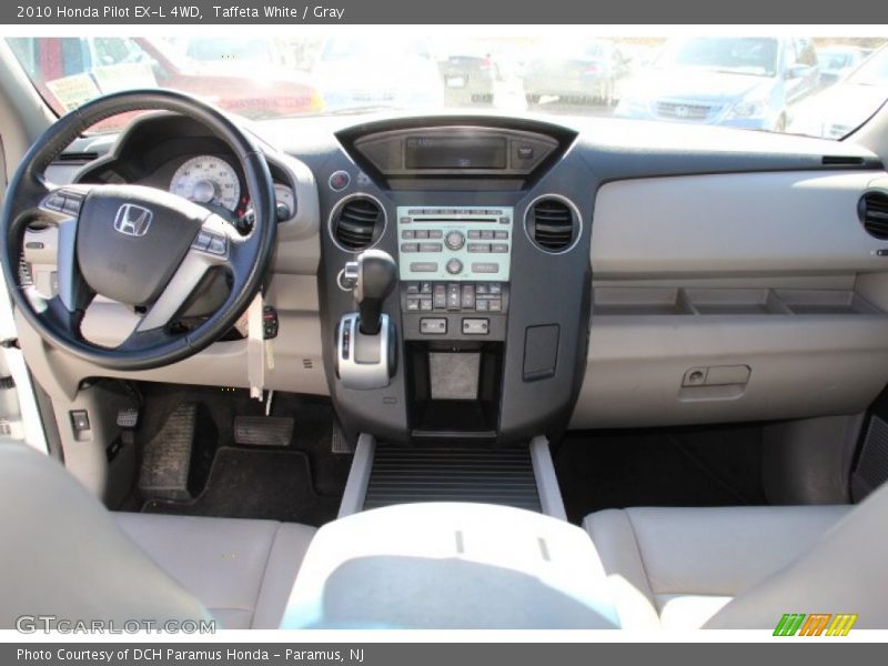 Taffeta White / Gray 2010 Honda Pilot EX-L 4WD