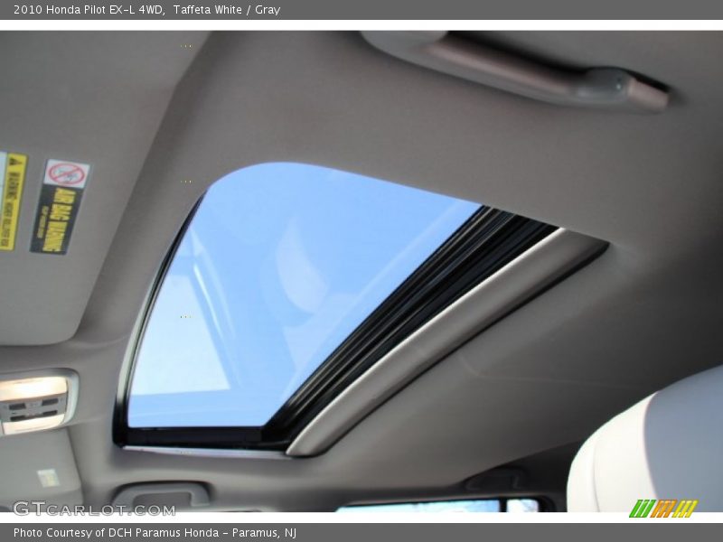 Taffeta White / Gray 2010 Honda Pilot EX-L 4WD