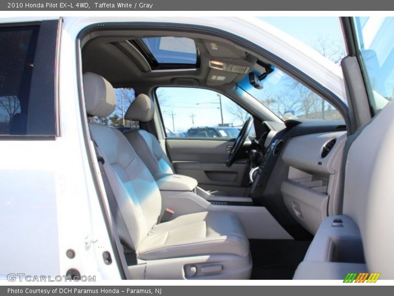 Taffeta White / Gray 2010 Honda Pilot EX-L 4WD