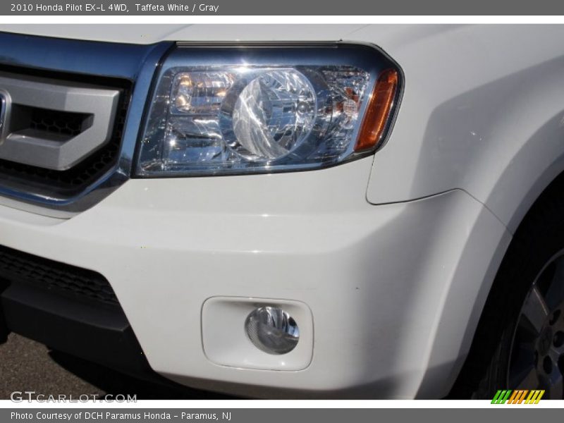 Taffeta White / Gray 2010 Honda Pilot EX-L 4WD