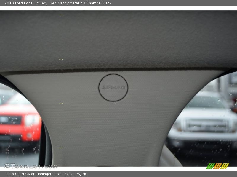 Red Candy Metallic / Charcoal Black 2010 Ford Edge Limited