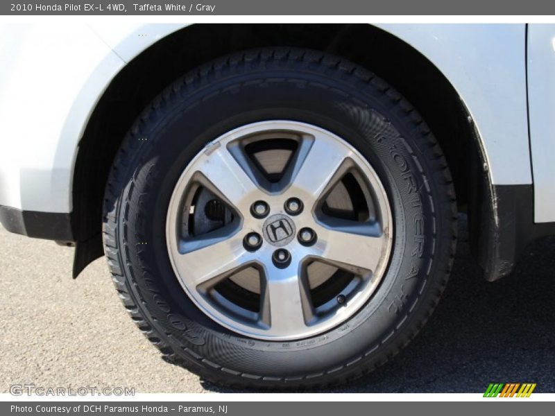 Taffeta White / Gray 2010 Honda Pilot EX-L 4WD