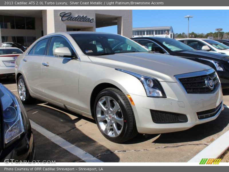 Front 3/4 View of 2013 ATS 2.0L Turbo Luxury