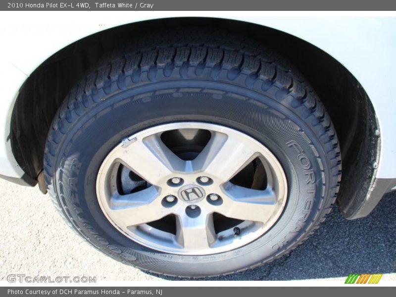 Taffeta White / Gray 2010 Honda Pilot EX-L 4WD