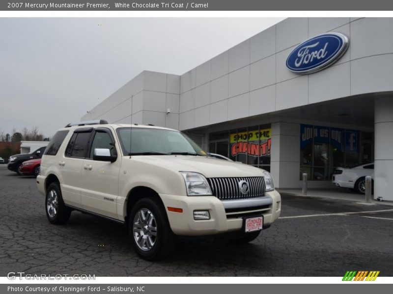 White Chocolate Tri Coat / Camel 2007 Mercury Mountaineer Premier