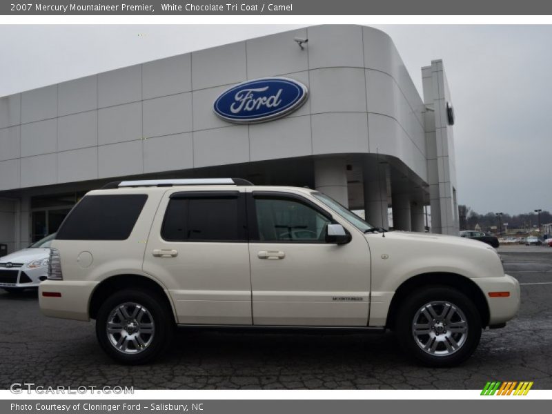 White Chocolate Tri Coat / Camel 2007 Mercury Mountaineer Premier