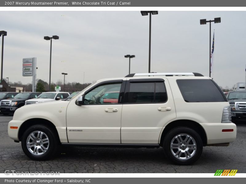 White Chocolate Tri Coat / Camel 2007 Mercury Mountaineer Premier