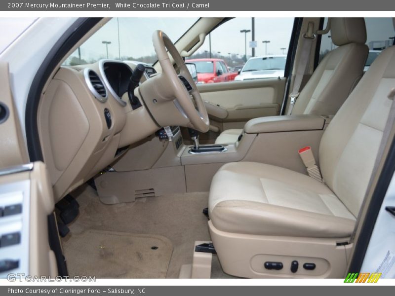 White Chocolate Tri Coat / Camel 2007 Mercury Mountaineer Premier