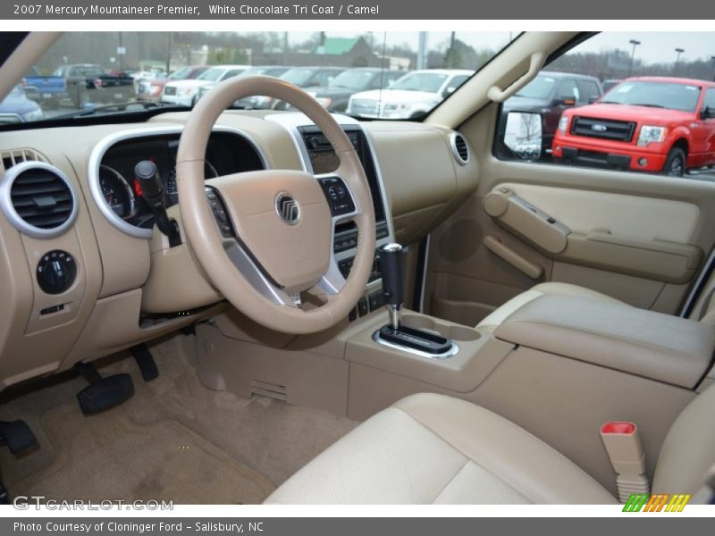 White Chocolate Tri Coat / Camel 2007 Mercury Mountaineer Premier