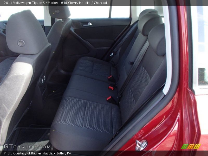 Wild Cherry Metallic / Charcoal 2011 Volkswagen Tiguan S 4Motion