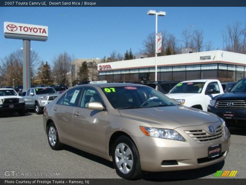 Desert Sand Mica / Bisque 2007 Toyota Camry LE