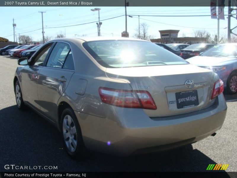 Desert Sand Mica / Bisque 2007 Toyota Camry LE
