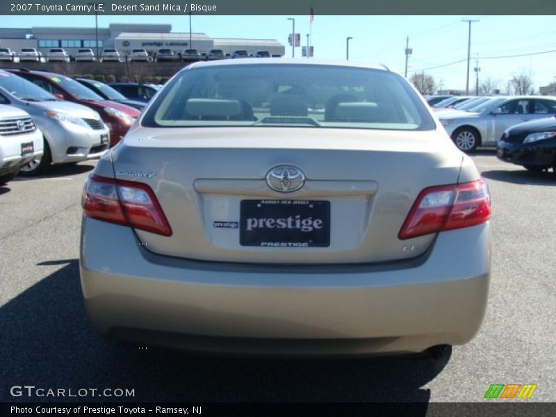 Desert Sand Mica / Bisque 2007 Toyota Camry LE