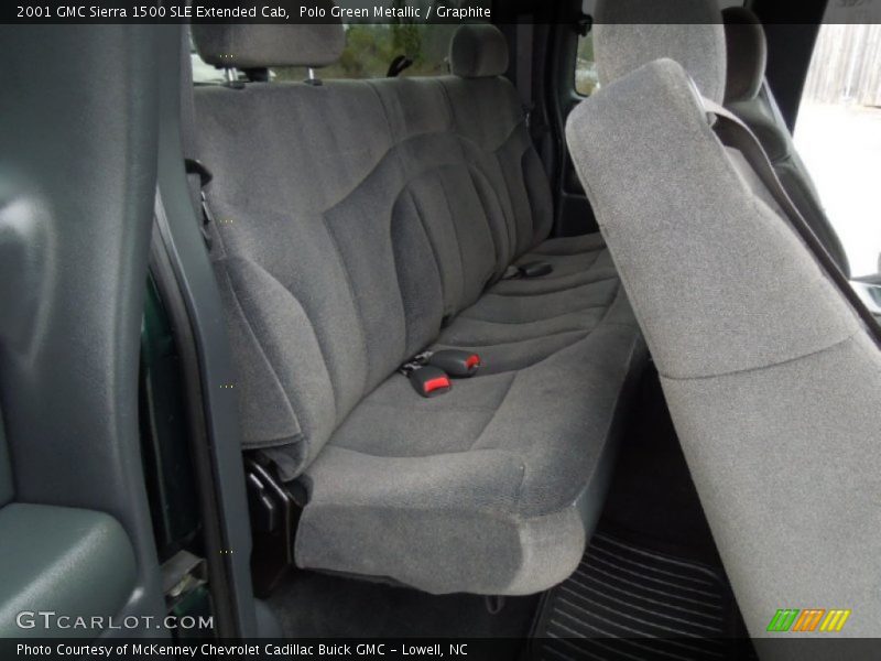 Rear Seat of 2001 Sierra 1500 SLE Extended Cab