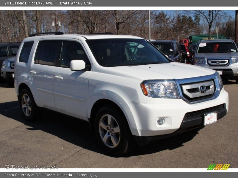 Taffeta White / Gray 2011 Honda Pilot EX-L 4WD