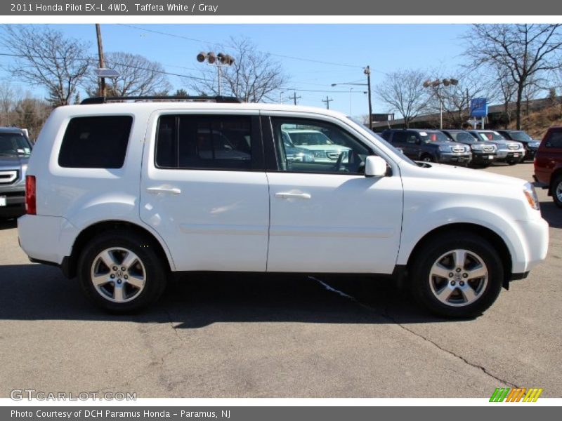 Taffeta White / Gray 2011 Honda Pilot EX-L 4WD