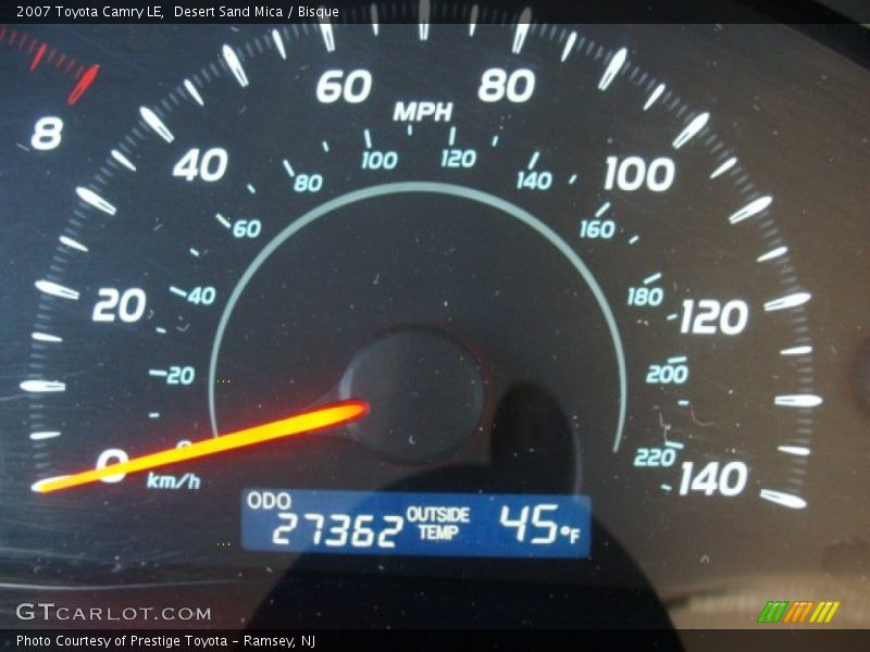 Desert Sand Mica / Bisque 2007 Toyota Camry LE