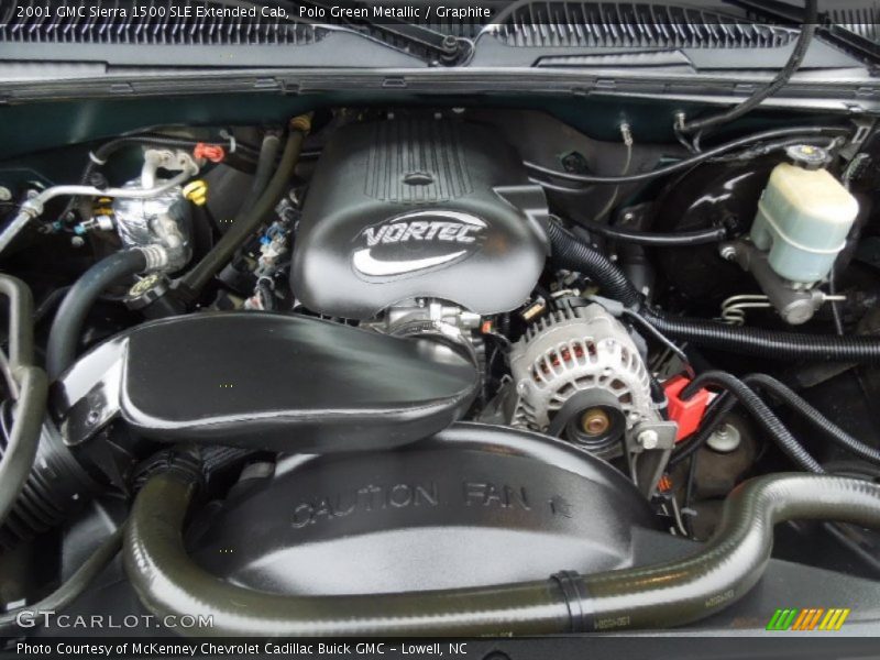  2001 Sierra 1500 SLE Extended Cab Engine - 4.8 Liter OHV 16-Valve V8