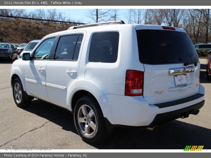 Taffeta White / Gray 2011 Honda Pilot EX-L 4WD