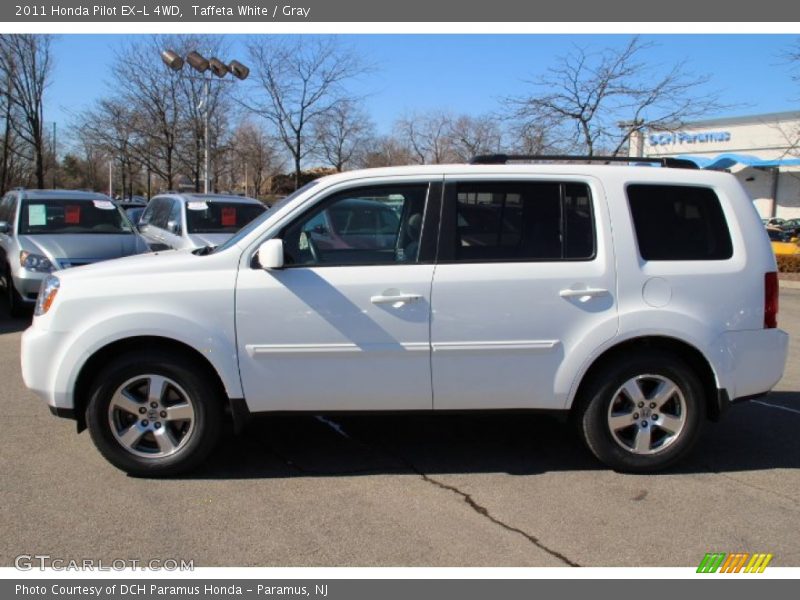 Taffeta White / Gray 2011 Honda Pilot EX-L 4WD