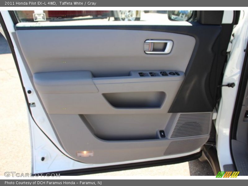Taffeta White / Gray 2011 Honda Pilot EX-L 4WD