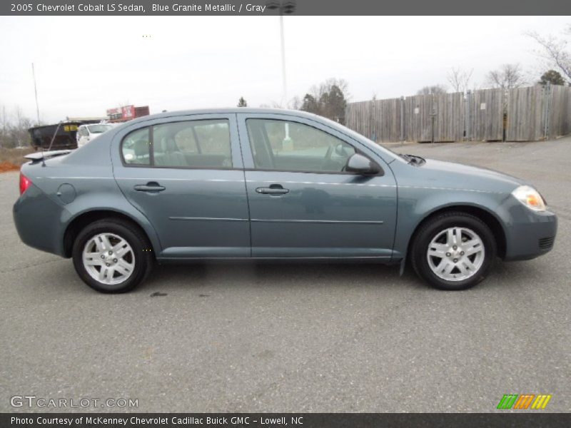 Blue Granite Metallic / Gray 2005 Chevrolet Cobalt LS Sedan