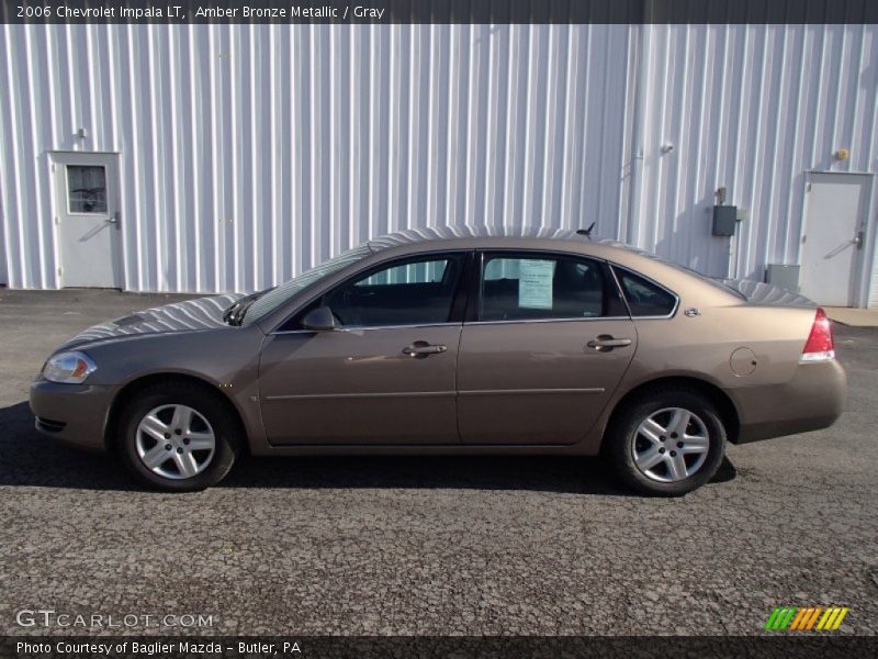 Amber Bronze Metallic / Gray 2006 Chevrolet Impala LT