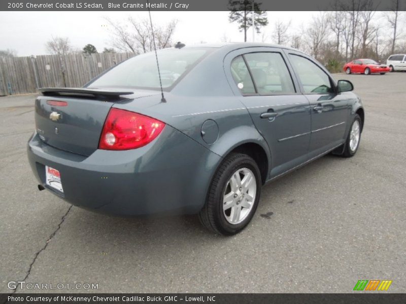 Blue Granite Metallic / Gray 2005 Chevrolet Cobalt LS Sedan