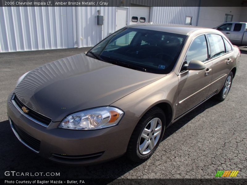 Amber Bronze Metallic / Gray 2006 Chevrolet Impala LT