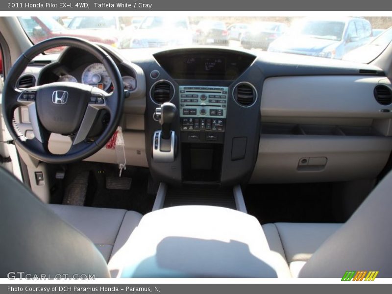 Taffeta White / Gray 2011 Honda Pilot EX-L 4WD
