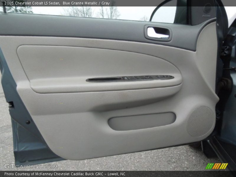 Blue Granite Metallic / Gray 2005 Chevrolet Cobalt LS Sedan