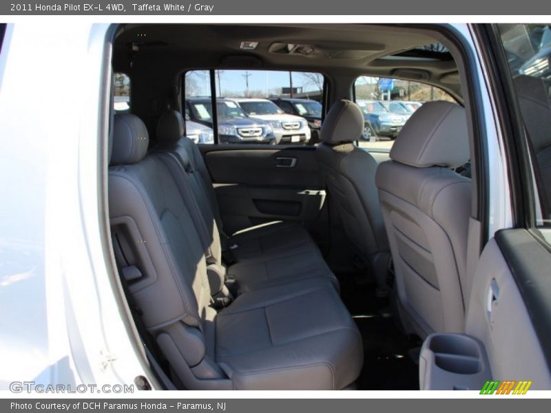Taffeta White / Gray 2011 Honda Pilot EX-L 4WD