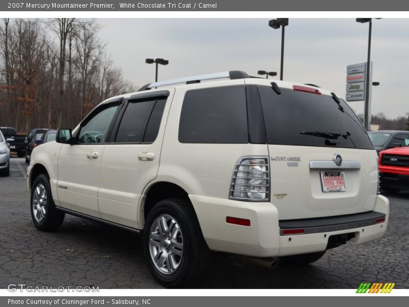 White Chocolate Tri Coat / Camel 2007 Mercury Mountaineer Premier