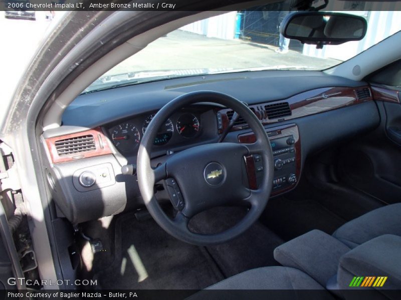 Amber Bronze Metallic / Gray 2006 Chevrolet Impala LT